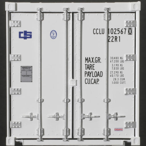 Atlas O Master 3002231 O Scale 20' Refrigerated Container China Shipping CCLU #s Vary