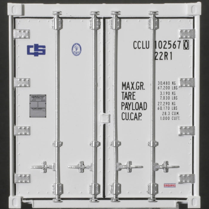 Atlas O Master 3002231 O Scale 20' Refrigerated Container China Shipping CCLU #s Vary