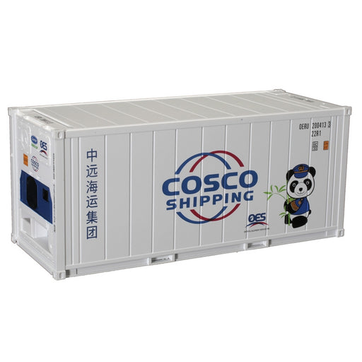 Atlas O Master 3002232 O Scale 20' Refrigerated Container Cosco OERU #s Vary