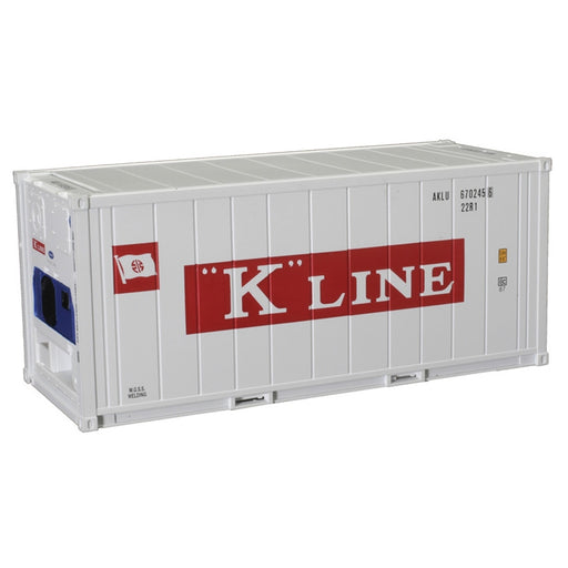 Atlas O Master 3002233 O Scale 20' Refrigerated Container K Line AKLU #s Vary