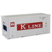 Atlas O Master 3002233 O Scale 20' Refrigerated Container K Line AKLU #s Vary