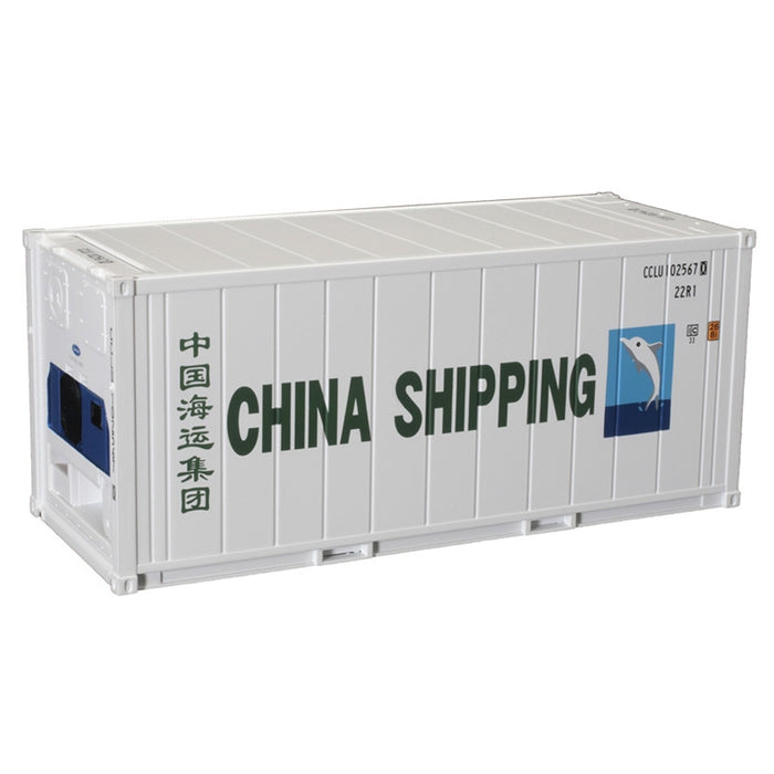 Atlas O Master 3002235 O Scale 20' Refrigerated Container Assorted 8 Pack