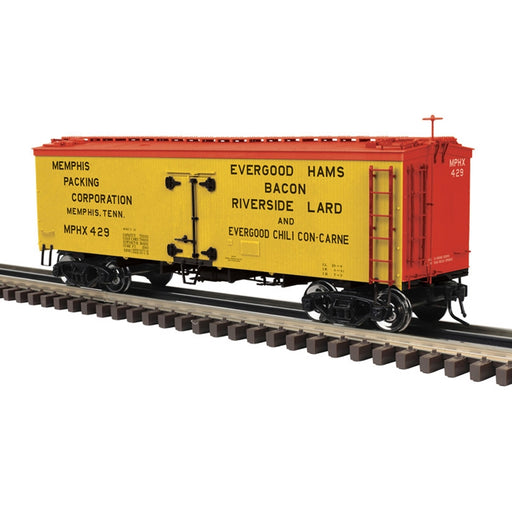 Atlas O Master 3003040 O Scale 36' Wood Reefer Memphis Packing MPHX