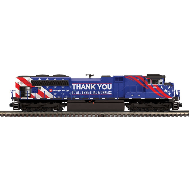 Atlas O Premier 30138148 O Scale EMD SD70ACe Montana Rail Link "Essential Workers" MRL 4404 with PS3