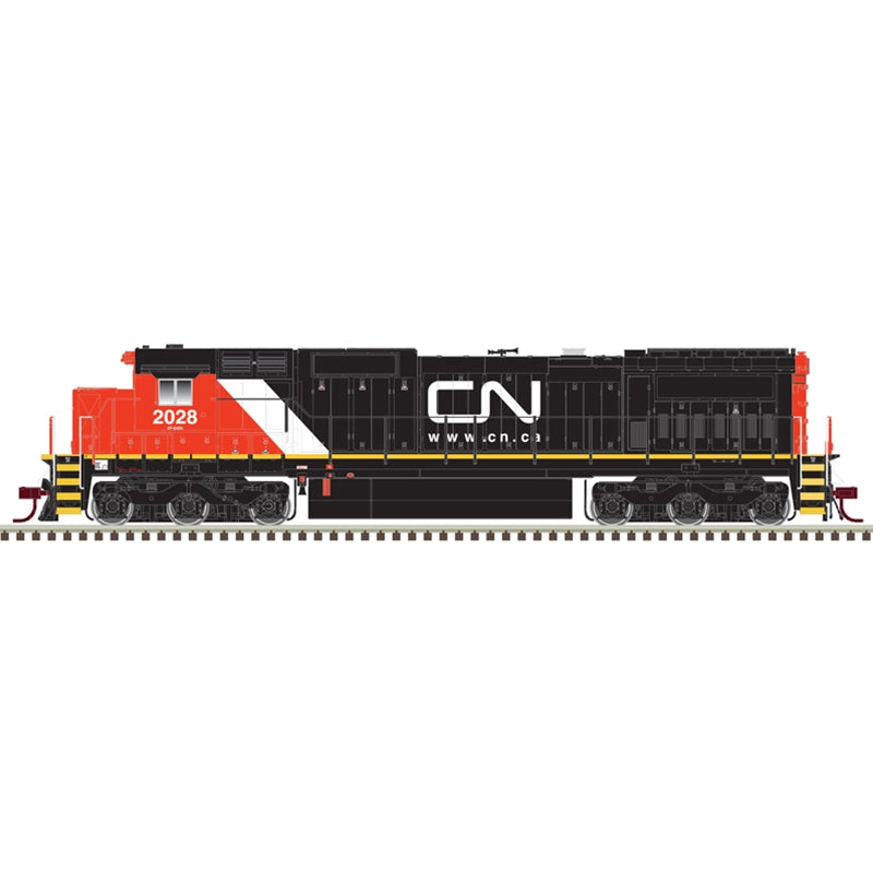 Atlas Silver 10004178 HO Scale GE Dash 8-40C Canadian National CN 2014
