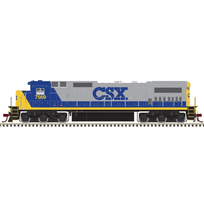 Atlas Silver 10004181 HO Scale GE Dash 8-40C YN2 CSX 7569