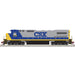Atlas Silver 10004181 HO Scale GE Dash 8-40C YN2 CSX 7569