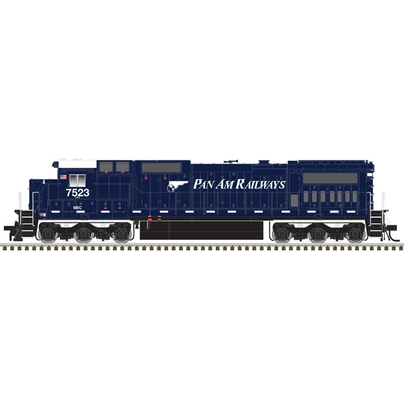 Atlas Silver 10004185 HO Scale GE Dash 8-40C Pan Am MEC 7534