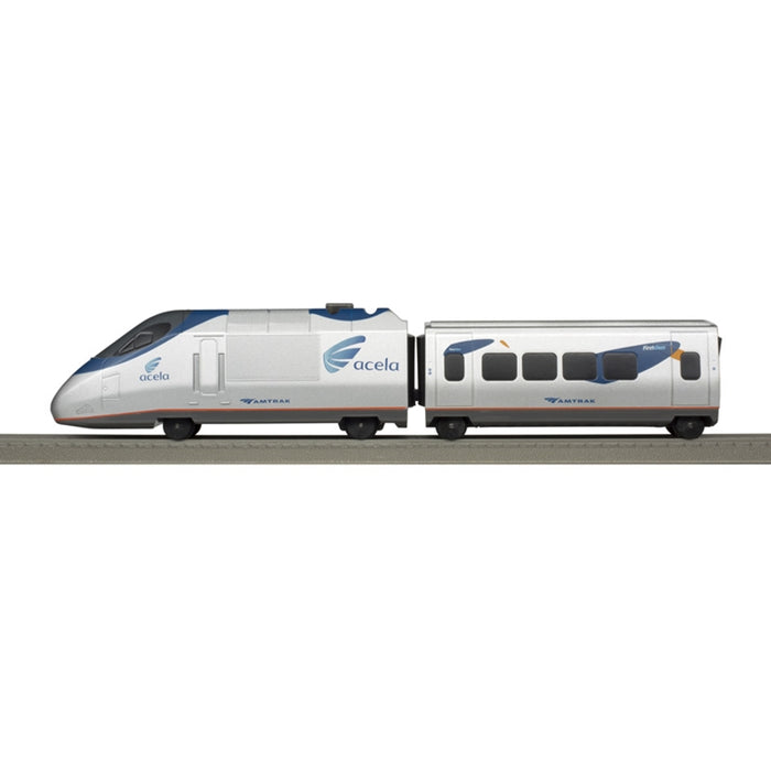 Atlas Trainkids 15000002 Powered Loco/ Passenger Car Add-On Amtrak Acela