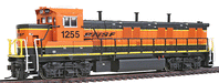 Atlas Trainman 10000583 HO Scale NRE Genset Diesel Locomotive BNSF 1255 - NOS