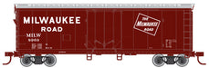 Atlas Trainman 20002031 HO Scale 40' Plug Door Boxcar Milwaukee Road MILW 8989 - NOS