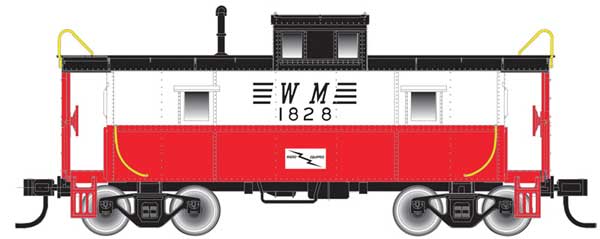 Atlas Trainman 20004980 Cupola Caboose Western Maryland WM 1850