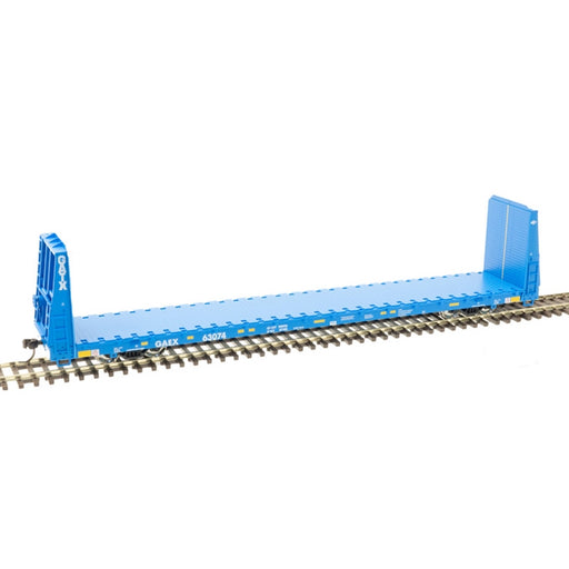Atlas Trainman 20006455 HO Scale 62' Bulkhead Flatcar General American GATX 63089