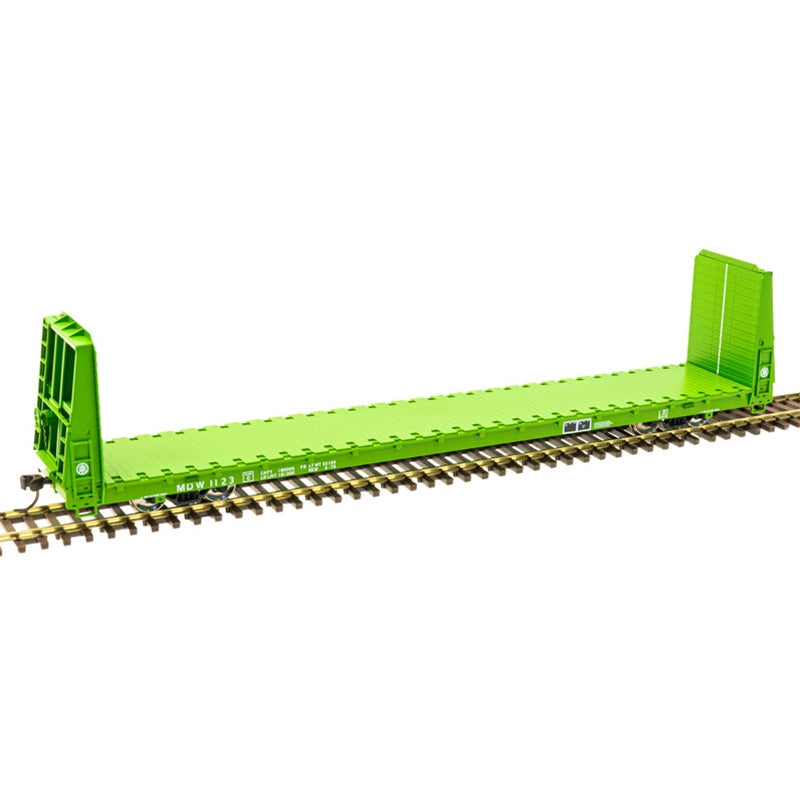 Atlas Trainman 20006457 HO Scale 62' Bulkhead Flatcar Boise Cascade MDW 1174