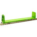 Atlas Trainman 20006458 HO Scale 62' Bulkhead Flatcar Boise Cascade MDW 1192