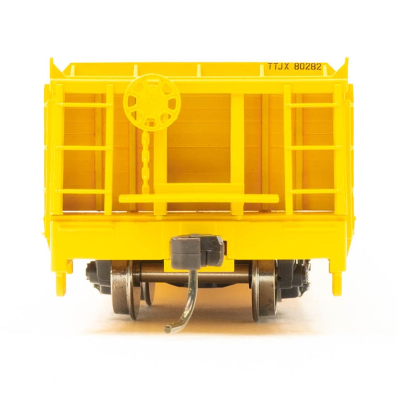 Atlas Trainman 20006463 HO Scale 62' Short Bulkhead Flatcar 90's TTX Logo TTJX 82707