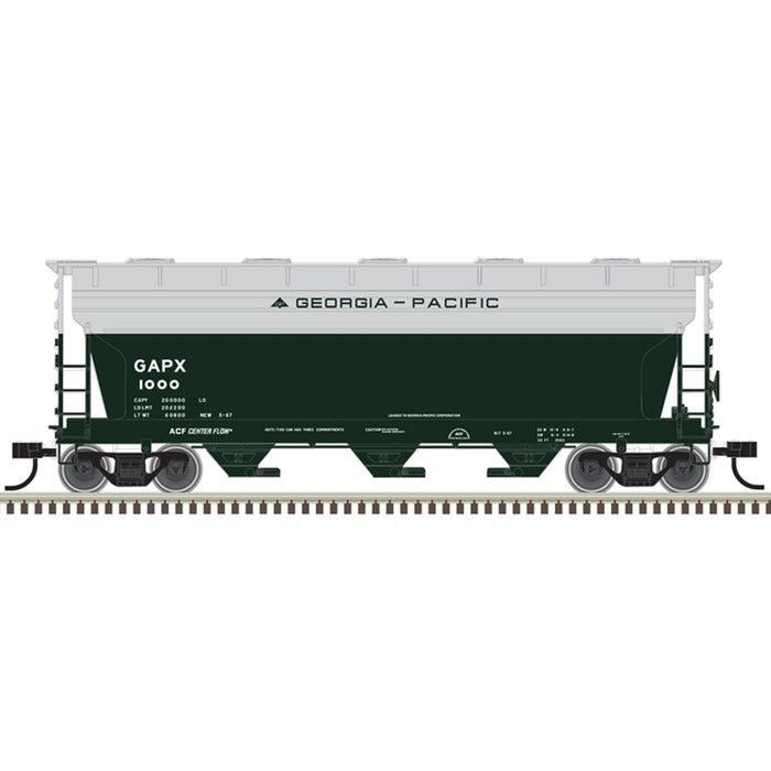 Atlas Trainman 20006503 HO Scale ACF 3560 Covered Hopper Georgia Pacific  GAPX 1001 