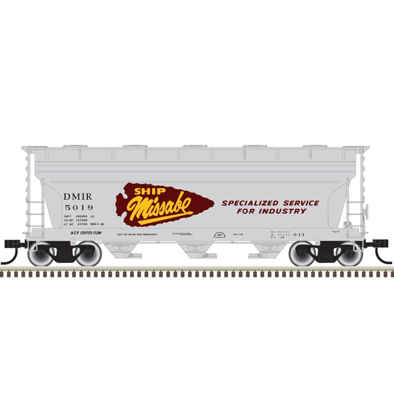Atlas Trainman 20006508 HO Scale ACF 3560 Covered Hopper Duluth Missabe & Iron Range DM&IR 5019 
