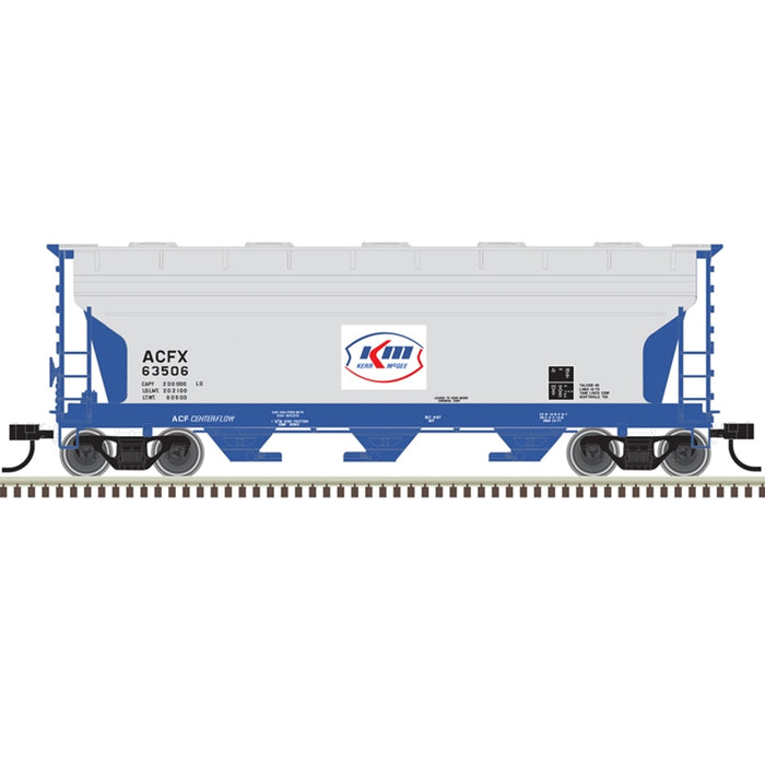 Atlas Trainman 20006511 HO Scale ACF 3560 Covered Hopper Kerr-McGee ACFX 63571 
