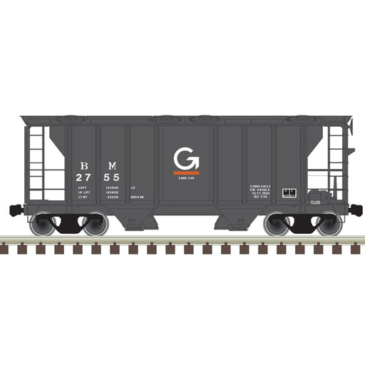Atlas Trainman 20006549 HO Scale PS-2 Covered Hopper Guilford B&M 2755