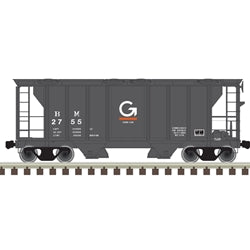 Atlas Trainman 2006551 HO Scale PS-2 Covered Hopper Guilford B&M 2758