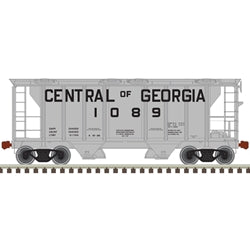 Atlas Trainman 2006555 HO Scale PS-2 Covered Hopper Central of Georgia CofG 1000