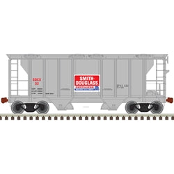 Atlas Trainman 2006560 HO Scale PS-2 Covered Hopper Smith Douglass SDCX 33