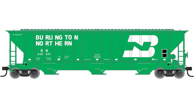 Atlas Trainman 50004711 N Scale Thrall 4750 Covered Hopper Burlington Northern BN 448845