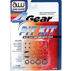 Auto World 00230 HO Scale 4-Gear Slot Car Performance Pit Kit