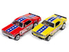 Auto World 33003 HO Scale Snake vs Mongoose Drag Slot Car 13' Racing Set