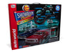 Auto World 33703 HO Scale Showroom Battle of the Dealerships Slot Car Racing Set
