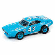 Auto World 355 HO Scale Stock Car Ledgends 1971 Plymouth Road Runner 43 Richard Petty