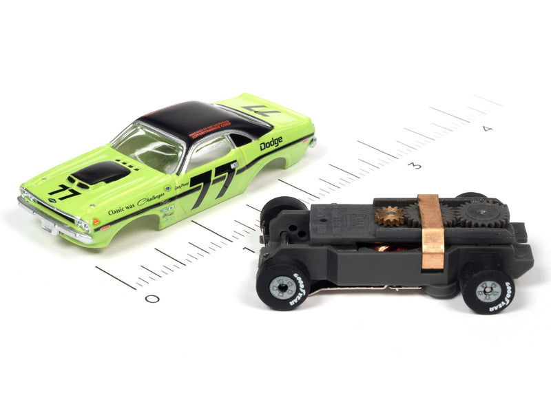 Auto World 357 HO Scale TransAm Racers Release 30 - 1970 Dodge Challenger