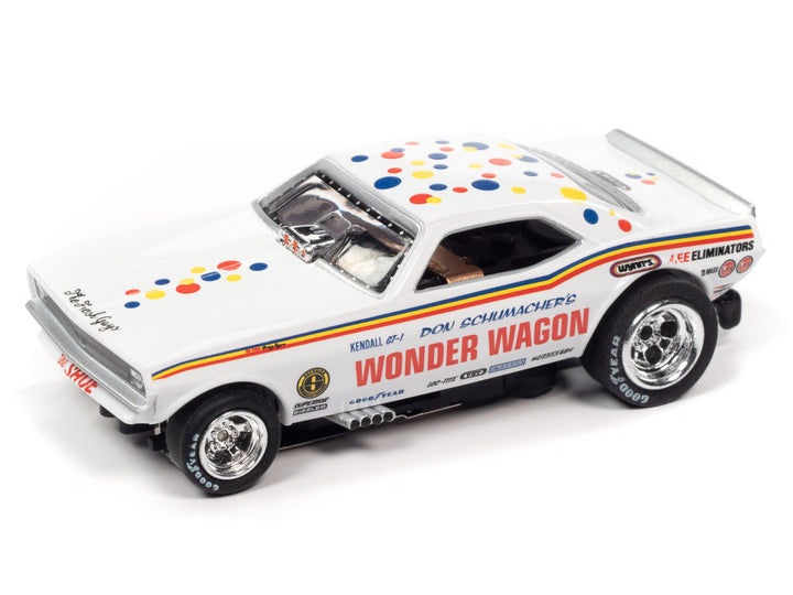 Auto World 369 HO Scale Stock Car Legends 1973 Plymouth Cuda "Don Schumacher" Slot Car