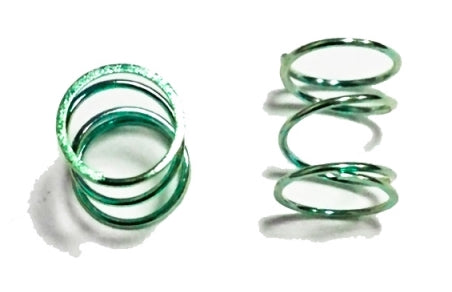 Awesomatix A12-SPR12F-C1.3 Green Front Shock Springs for A12 Pan Car 1 Pair