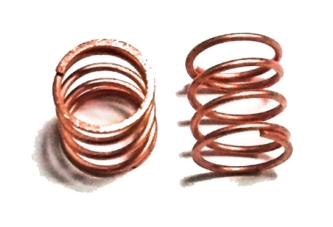 Awesomatix A12-SPR12F-C1.7 Copper Front Shock Springs for A12 Pan Car 1 Pair
