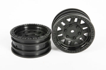 Axial AX31587 1.9 Wheels KMC XD Machete Crawl Black 2 Pack