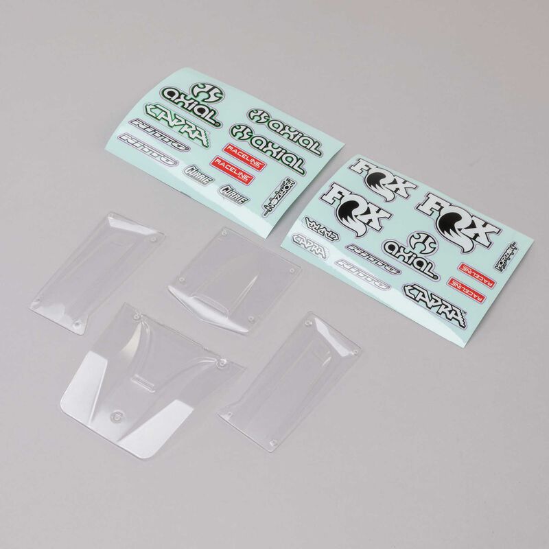 Axia AXI210001 Clear Body Panel Set for 1/18 RTR UTB18 Capra