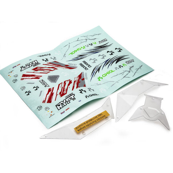 Axial 230032 RBX10 Ryft Clear Body Panel Set