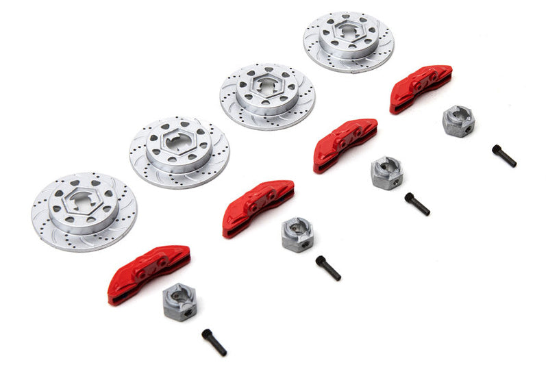 Axial 232045 RBX10 Ryft Hex Rotor Caliper and Pin Set 4 Pack
