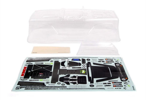 Axial AX04039 SCX10 Deadbolt 1/10 Scale Clear Body