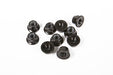 Axial AX31250 Serrated Nylon Lock Nut Black 4mm 10 Pack