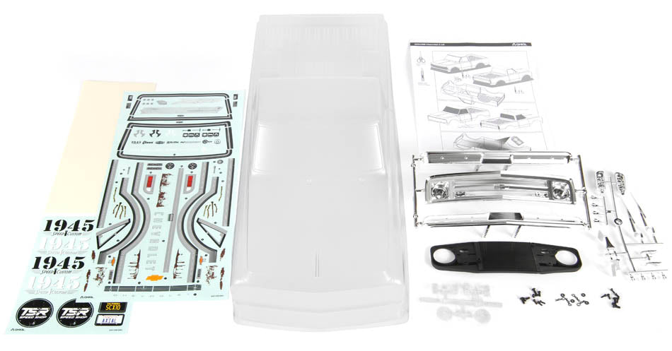 Axial AX31498 1967 Chevy C/10 Body Clear Uncut for SCX10