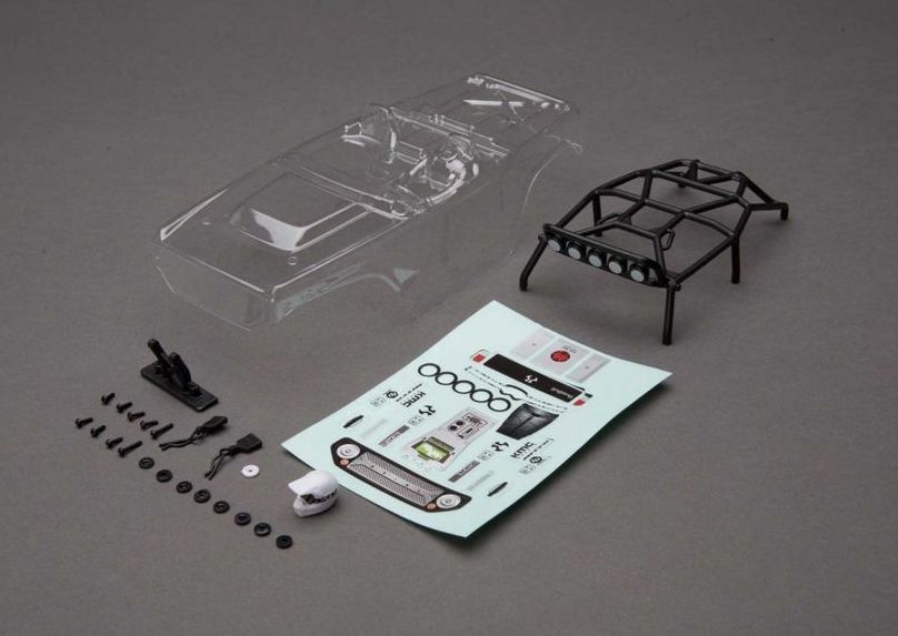 Axial AX31599 SCX24 Deadbolt 1/24 Scale Clear Body Set