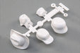 Axial AX31635 Drivers Head and Hat Set White for UMG10