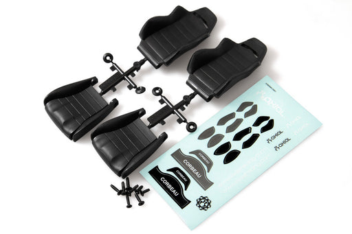Axial AX80090 Black Corbeau LG1 Seat Set 2 Pack