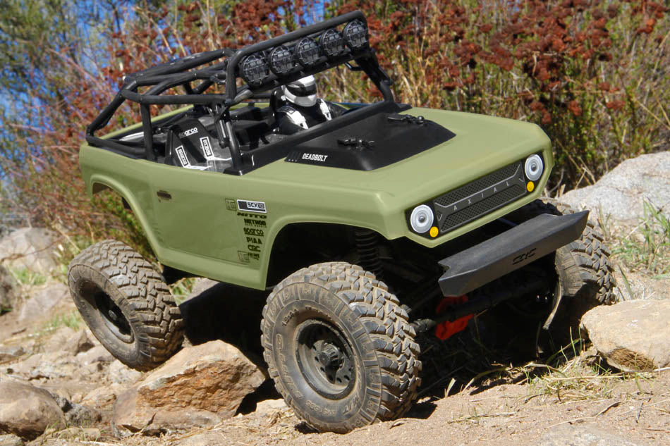 Axial AX90066 SCX10 II 1/10 RTR Deadbolt Crawler GreenAxial AX90066 SCX10 II 1/10 RTR Deadbolt Crawler Green