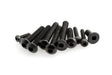 Axial AXA144 Hex Flat Head M3X8mm Screw 10 Pack