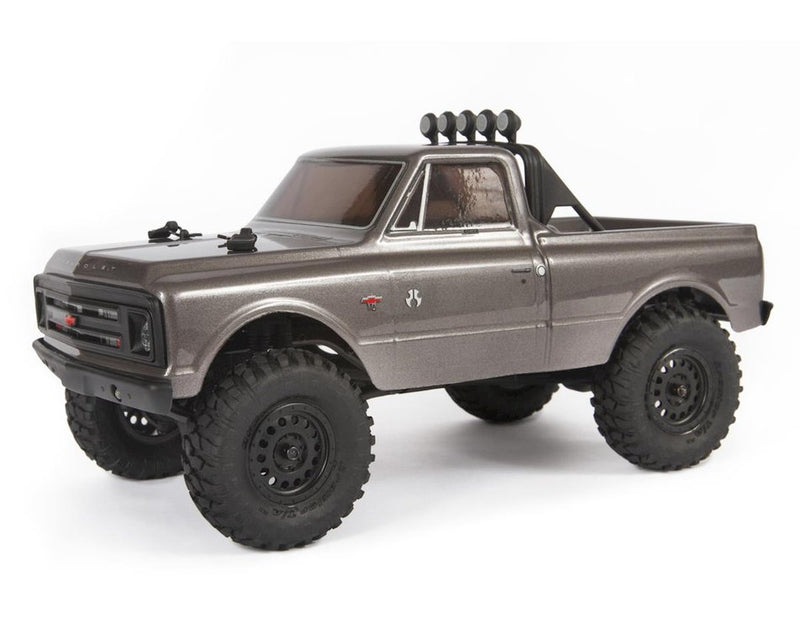 Axial AXI00001T2 SCX24 1/24 4x4 RTR 1967 Chevrolet C10 Crawler Dark Silver