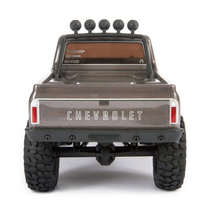 Axial AXI00001T2 SCX24 1/24 4x4 RTR 1967 Chevrolet C10 Crawler Dark Silver